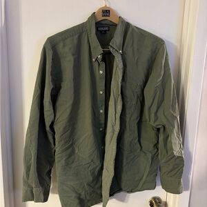 Lands' End Men's Sage Green Shirt Jacket